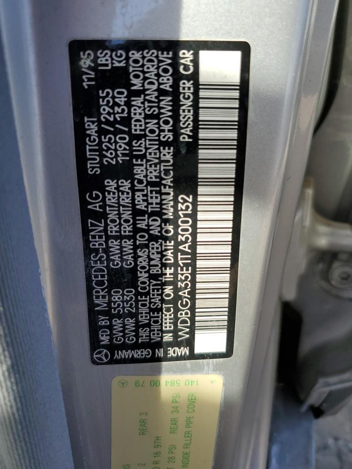 1996 Mercedes-benz S 320 Серебряный vin: WDBGA33E1TA300132