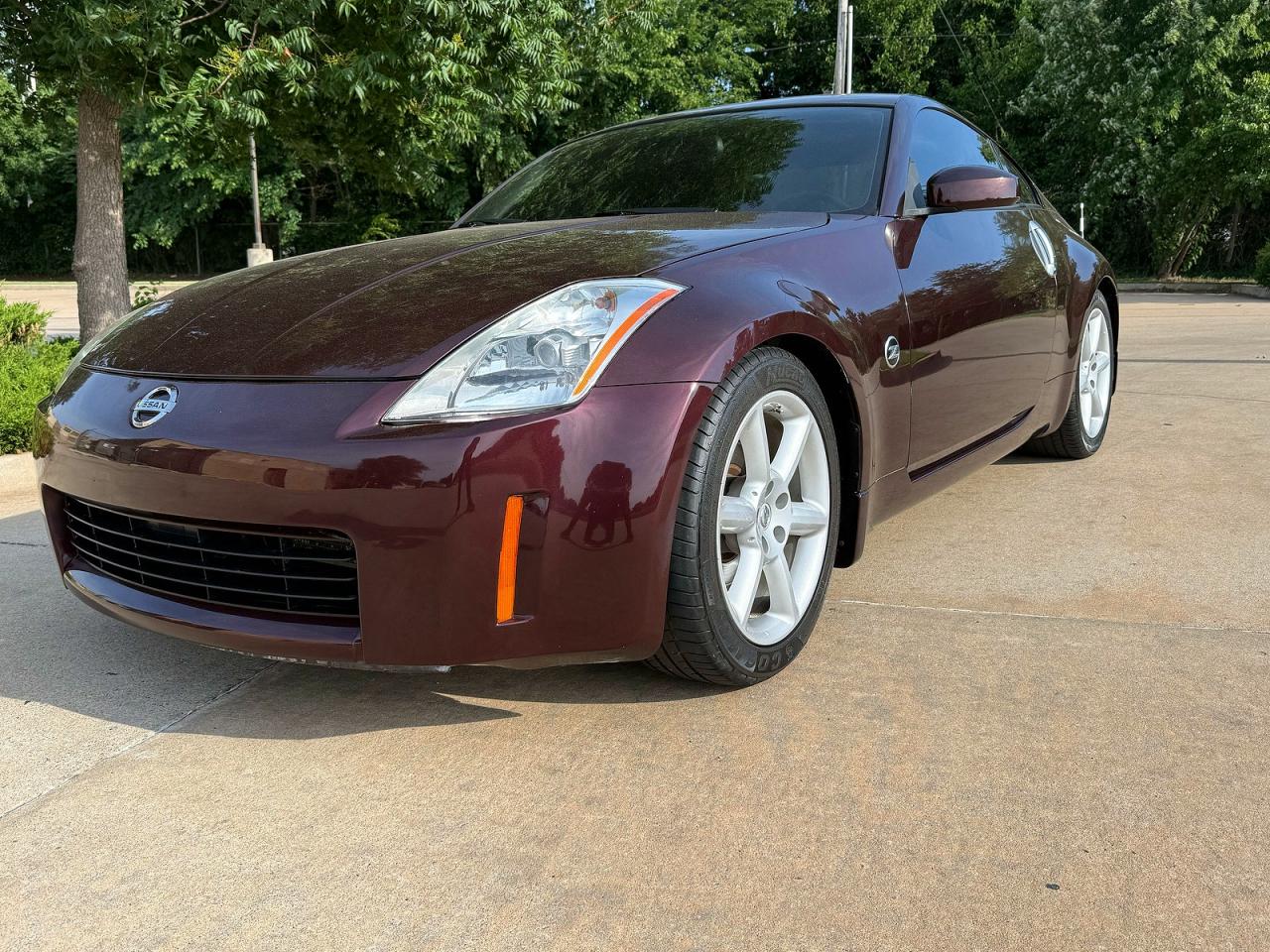2003 Nissan 350z Coupe Purple vin: JN1AZ34D73T103687