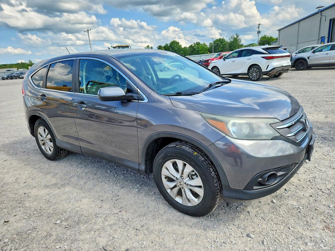 2014 Honda Cr-v Ex Silver vin: 2HKRM4H5XEH624739