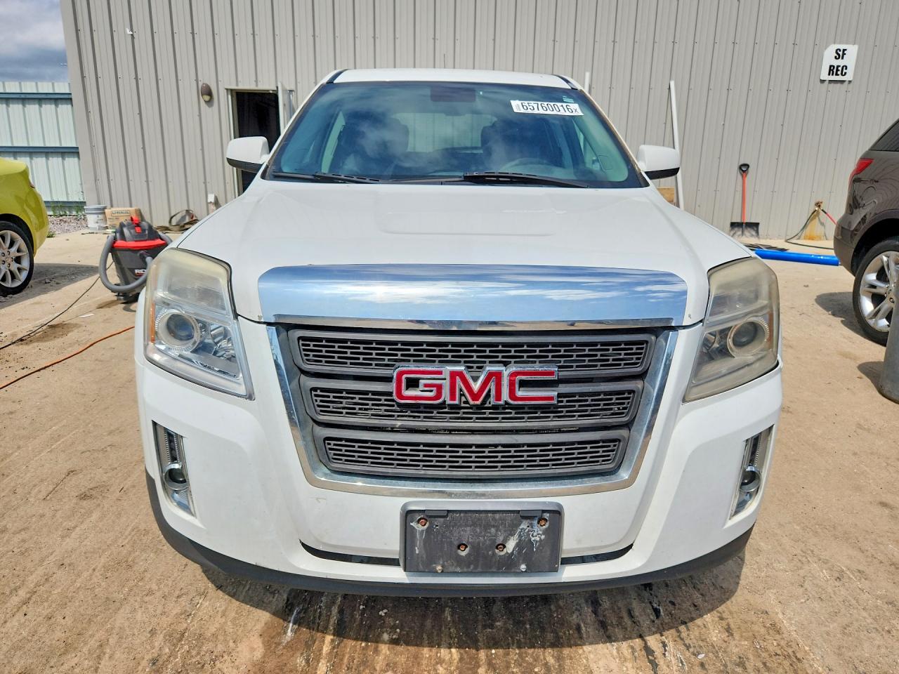 2013 Gmc Terrain Sle Белый vin: 2GKALMEKXD6150924