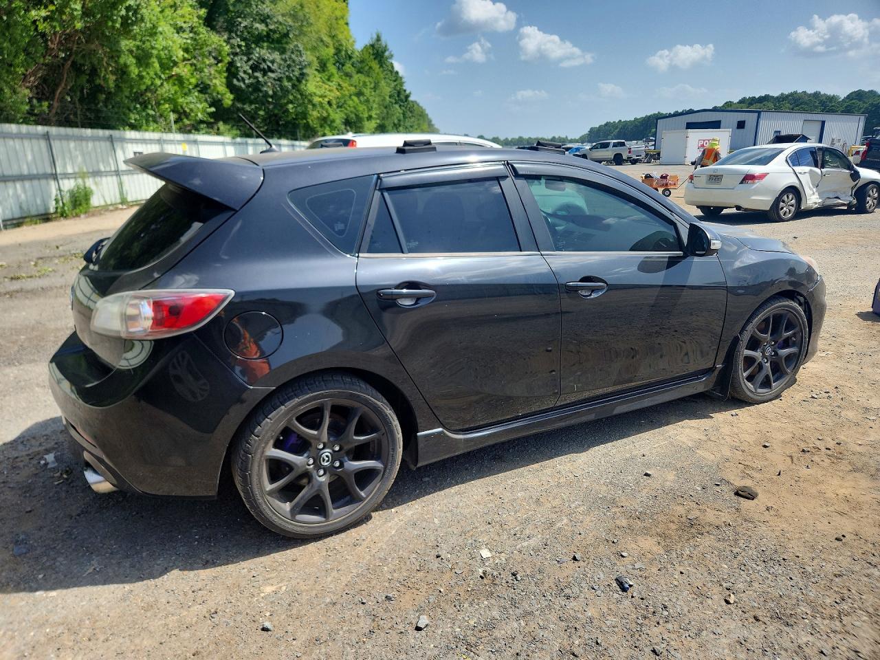 2013 Mazda Speed 3 Black vin: JM1BL1L31D1799248