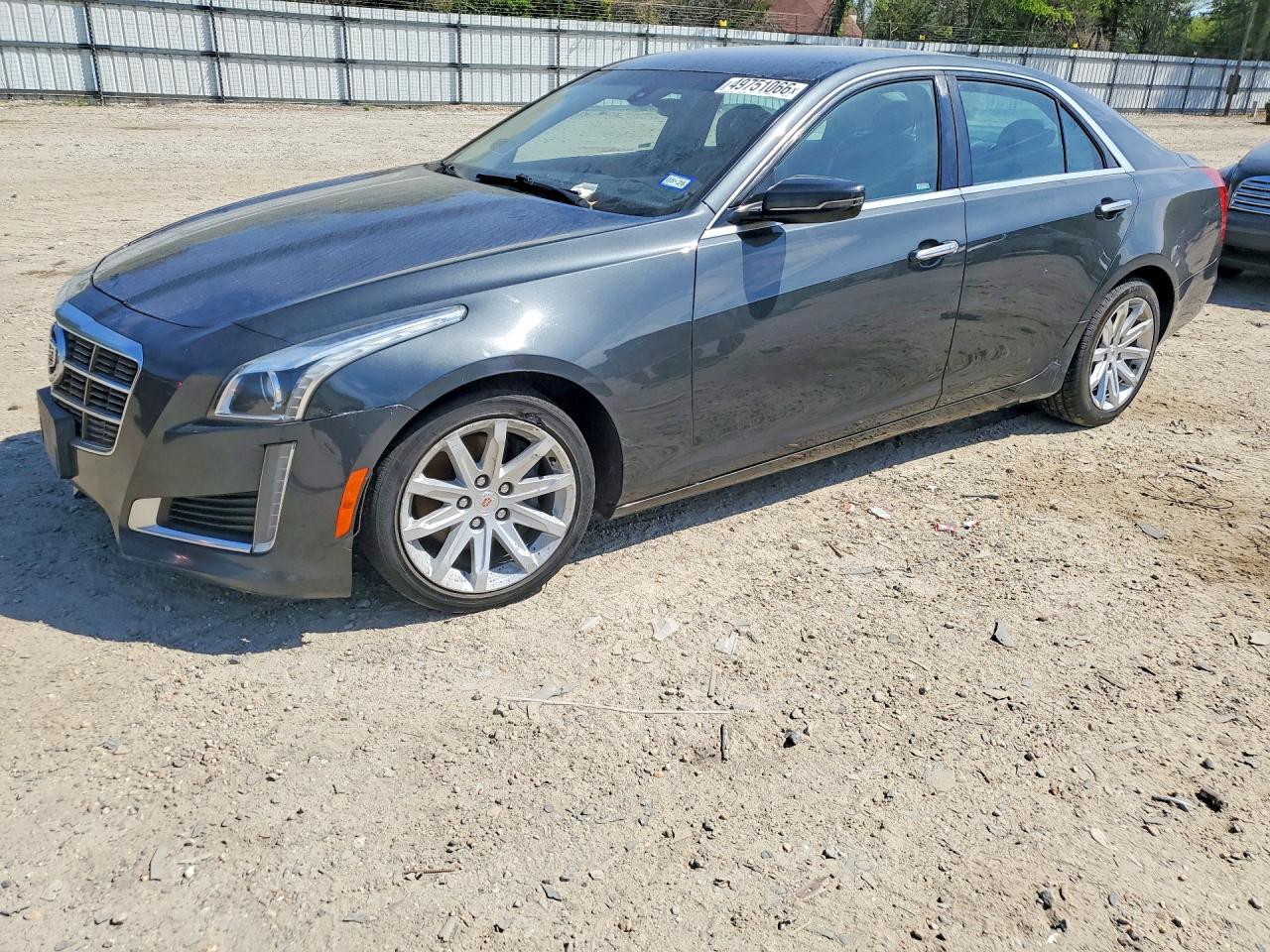 2014 Cadillac Cts Gray vin: 1G6AP5SX1E0172703