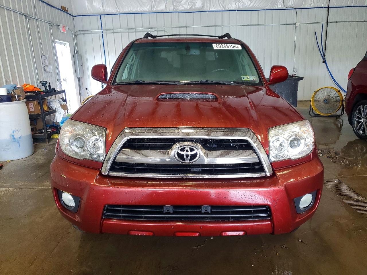 2009 Toyota 4runner Sport Edition Red vin: JTEBU14R89K036902