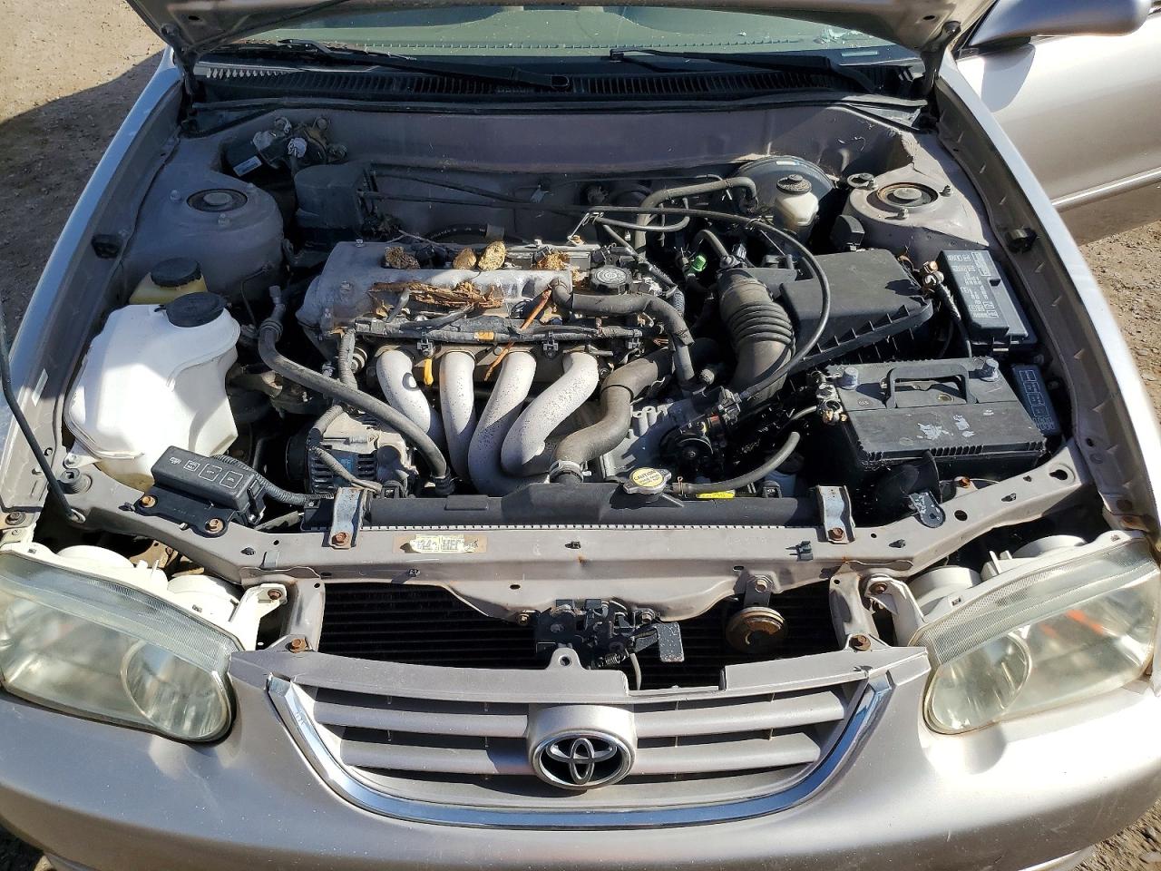 2001 Toyota Corolla Ce Серебряный vin: 1NXBR12E71Z423287