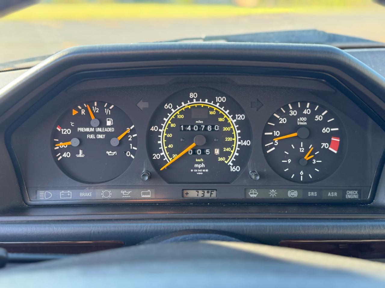 1995 Mercedes-benz E 320 Base Blue vin: WDBEA32E2SC266939