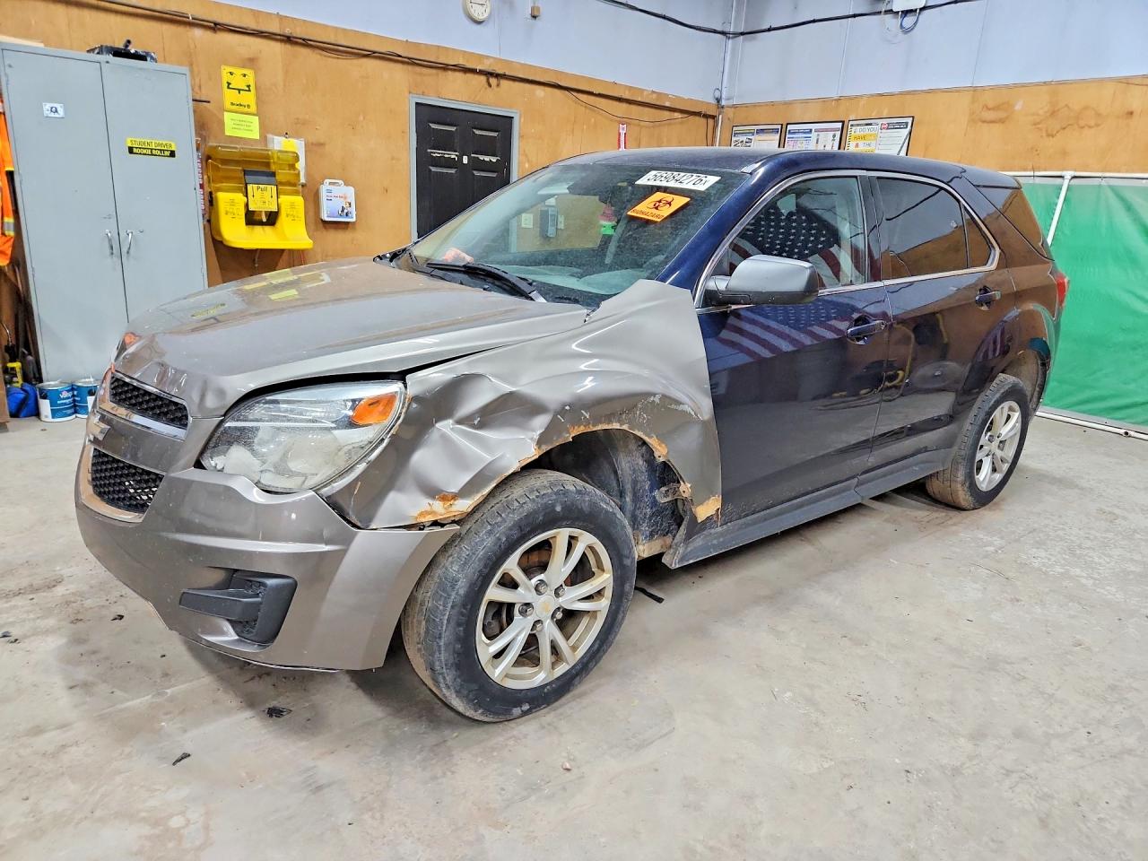 2017 Chevrolet Equinox Ls Синий vin: 2GNFLEEK0H6323029