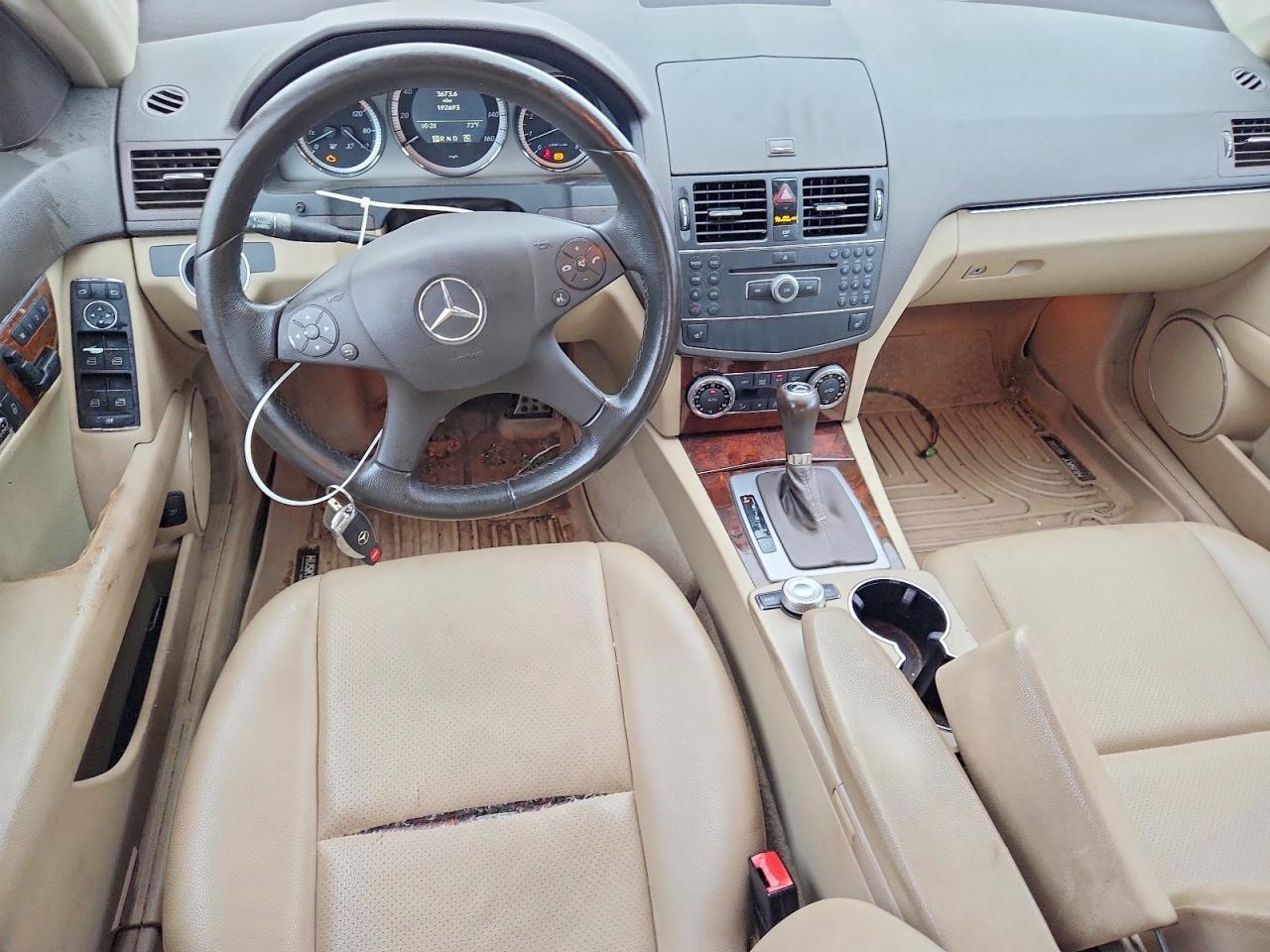 2009 Mercedes-benz C 300 4matic Blue vin: WDDGF81X29R084506