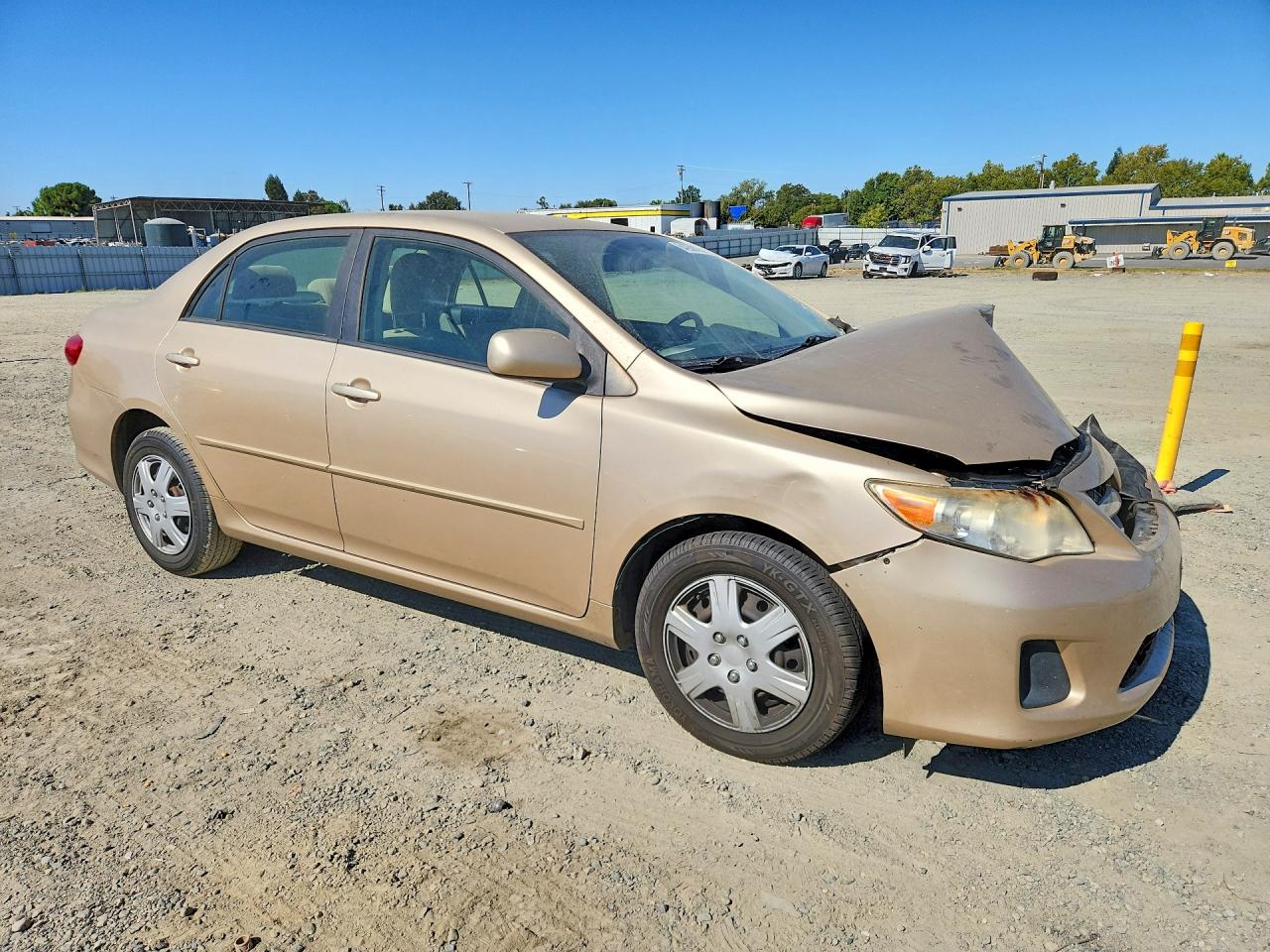 2011 Toyota Corolla Le Tan vin: JTDBU4EE4B9167372