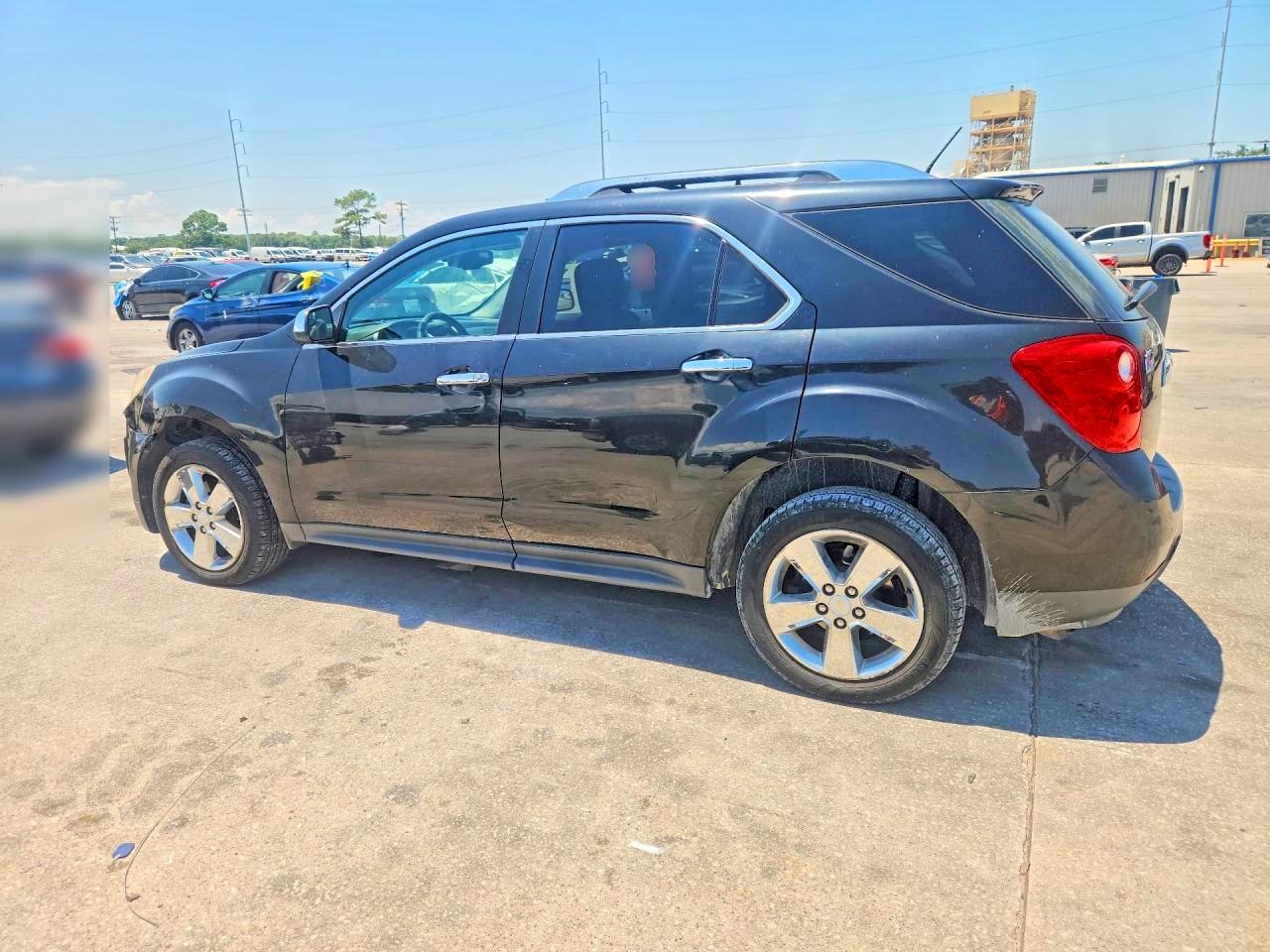 2013 Chevrolet Equinox Ltz Black vin: 2GNALFEK4D6239502