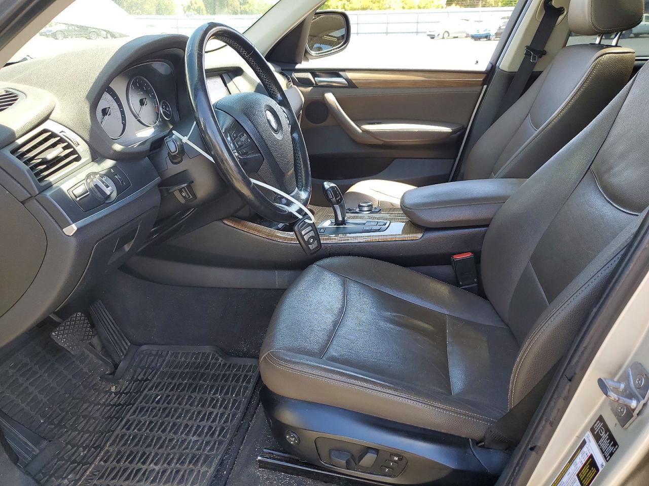 2011 Bmw X3 Xdrive28i Silver vin: 5UXWX5C51BL700622