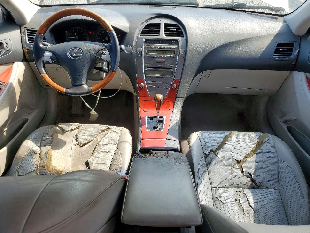 2007 Lexus Es 350 White vin: JTHBJ46G172138712