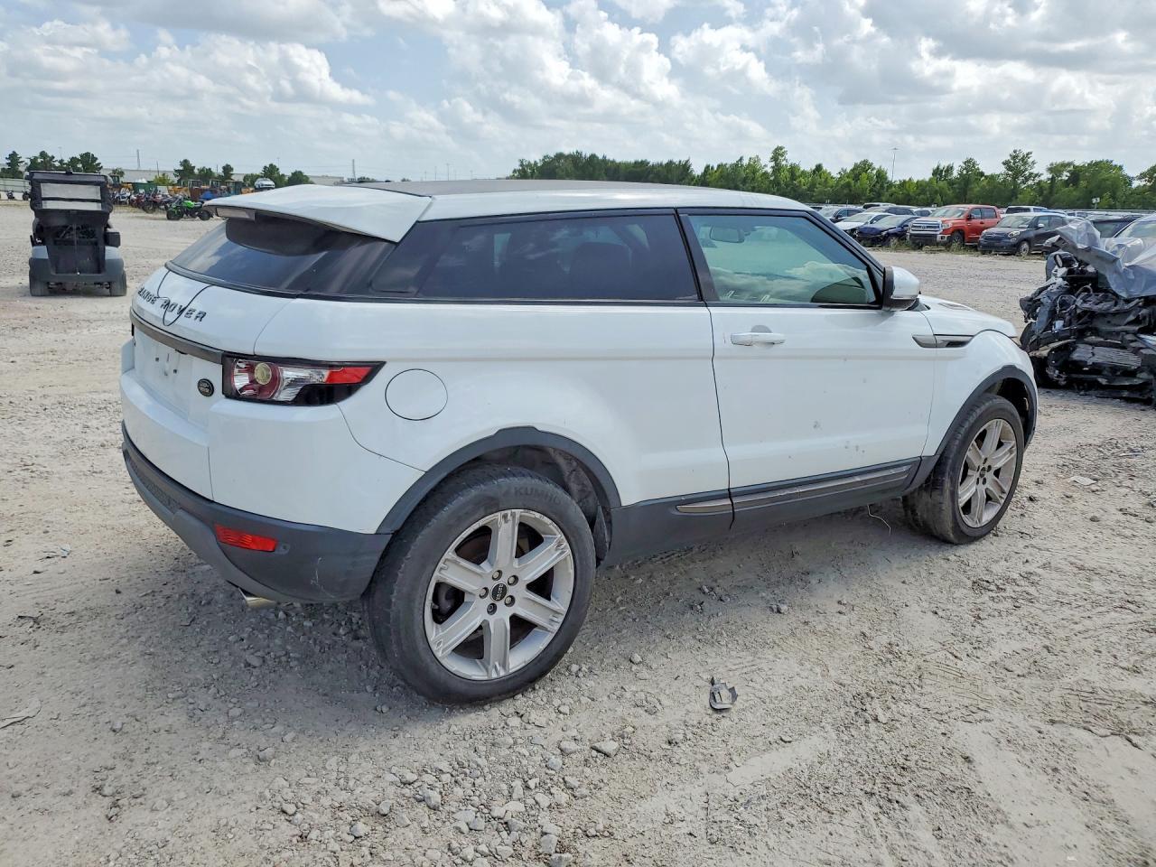 2012 Land Rover Range Rover Evoque Pure Plus White vin: SALVP1BG5CH612579