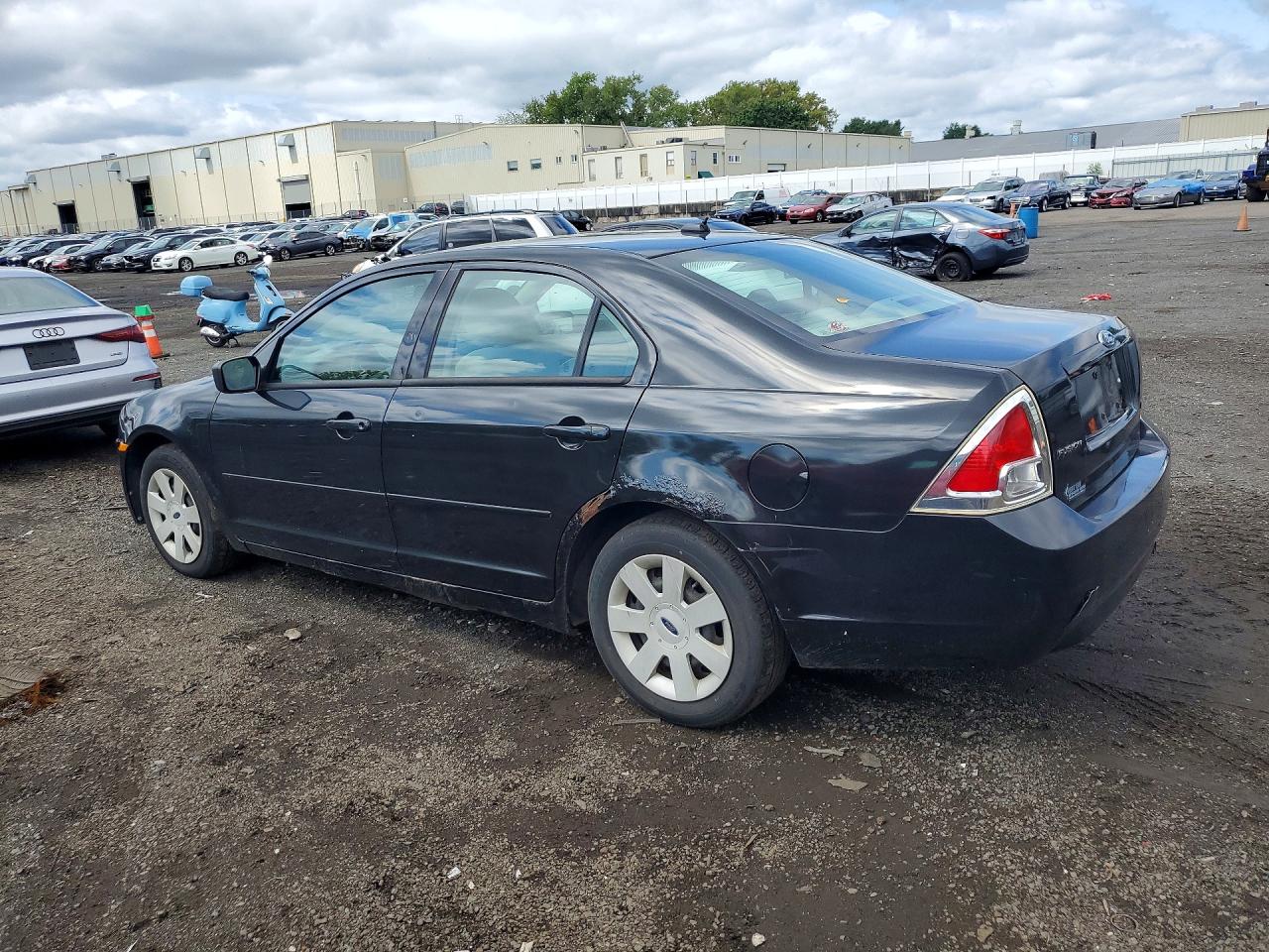 2009 Ford Fusion S Black vin: 3FAHP06Z49R216764