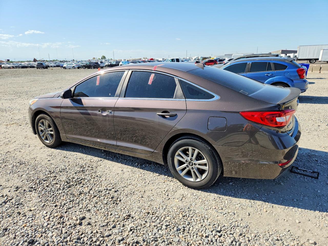 2015 Hyundai Sonata Se Brown vin: 5NPE24AF7FH164786