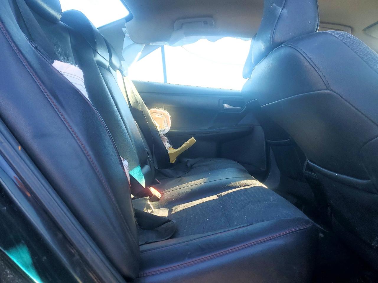 2015 Toyota Camry Se Black vin: 4T1BF1FK7FU002265