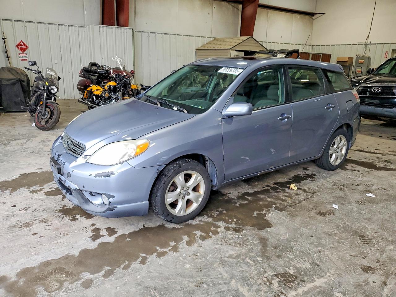 2007 Toyota Corolla Matrix Xr Blue vin: 2T1KR32E47C669851