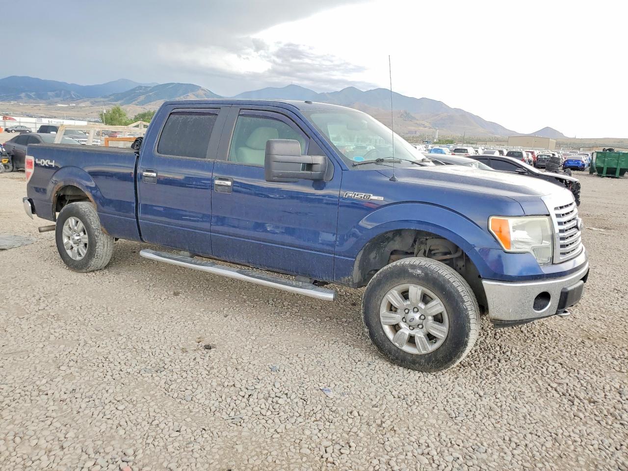2010 Ford F150 Supercrew Blue vin: 1FTFW1EVXAFB95820
