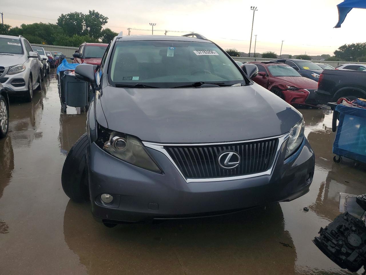 2012 Lexus Rx 350 Gray vin: 2T2ZK1BA6CC068645