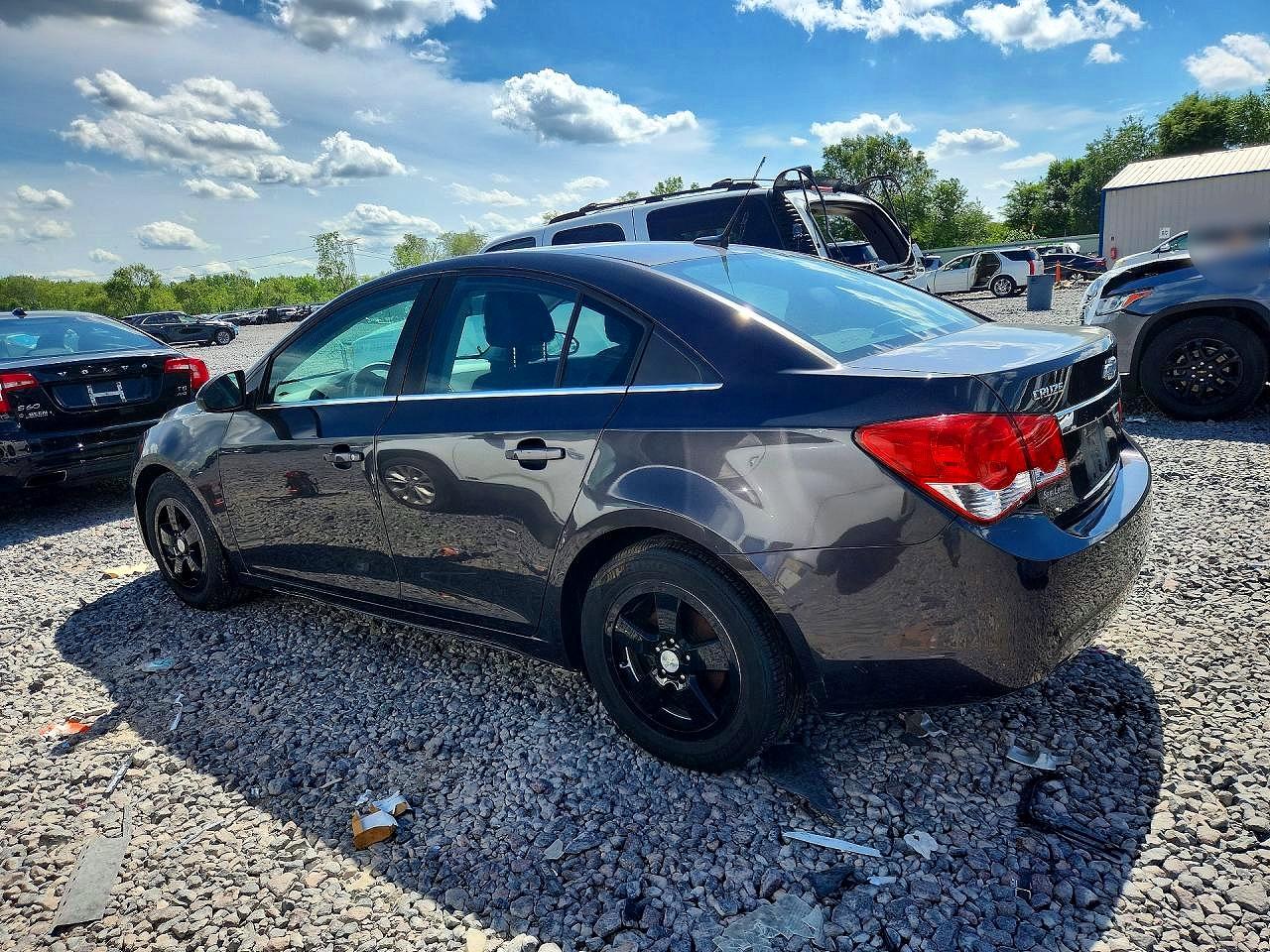 2014 Chevrolet Cruze Gray vin: 1G1PC5SB0E7357073