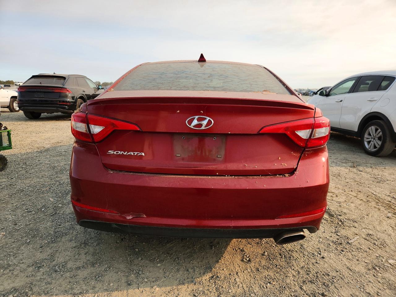 2015 Hyundai Sonata Se Красный vin: 5NPE24AF3FH231674