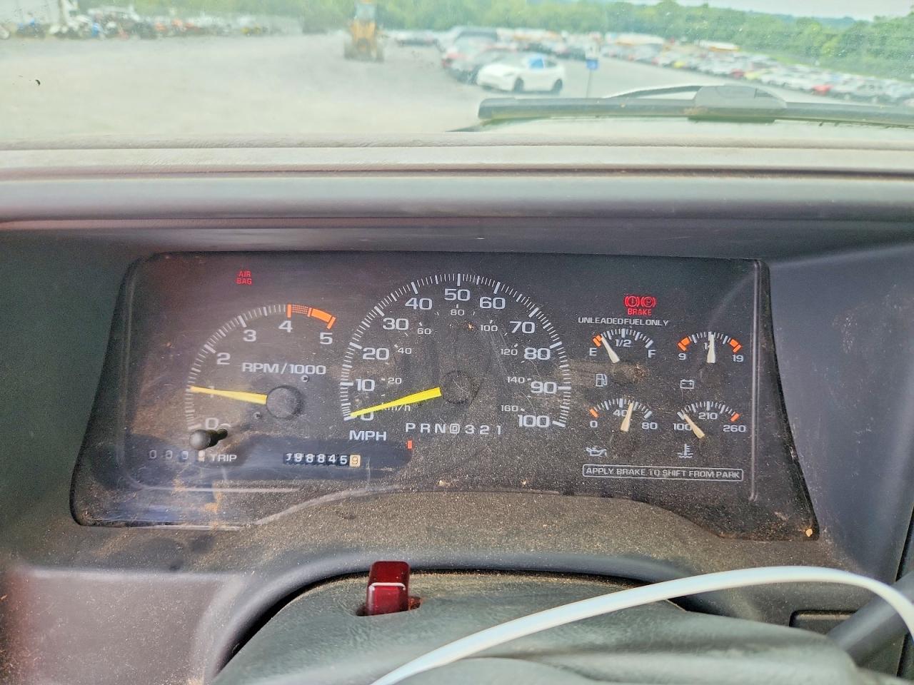 1995 Chevrolet Gmt-400 K1500 Green vin: 2GCEK19K0S1100438