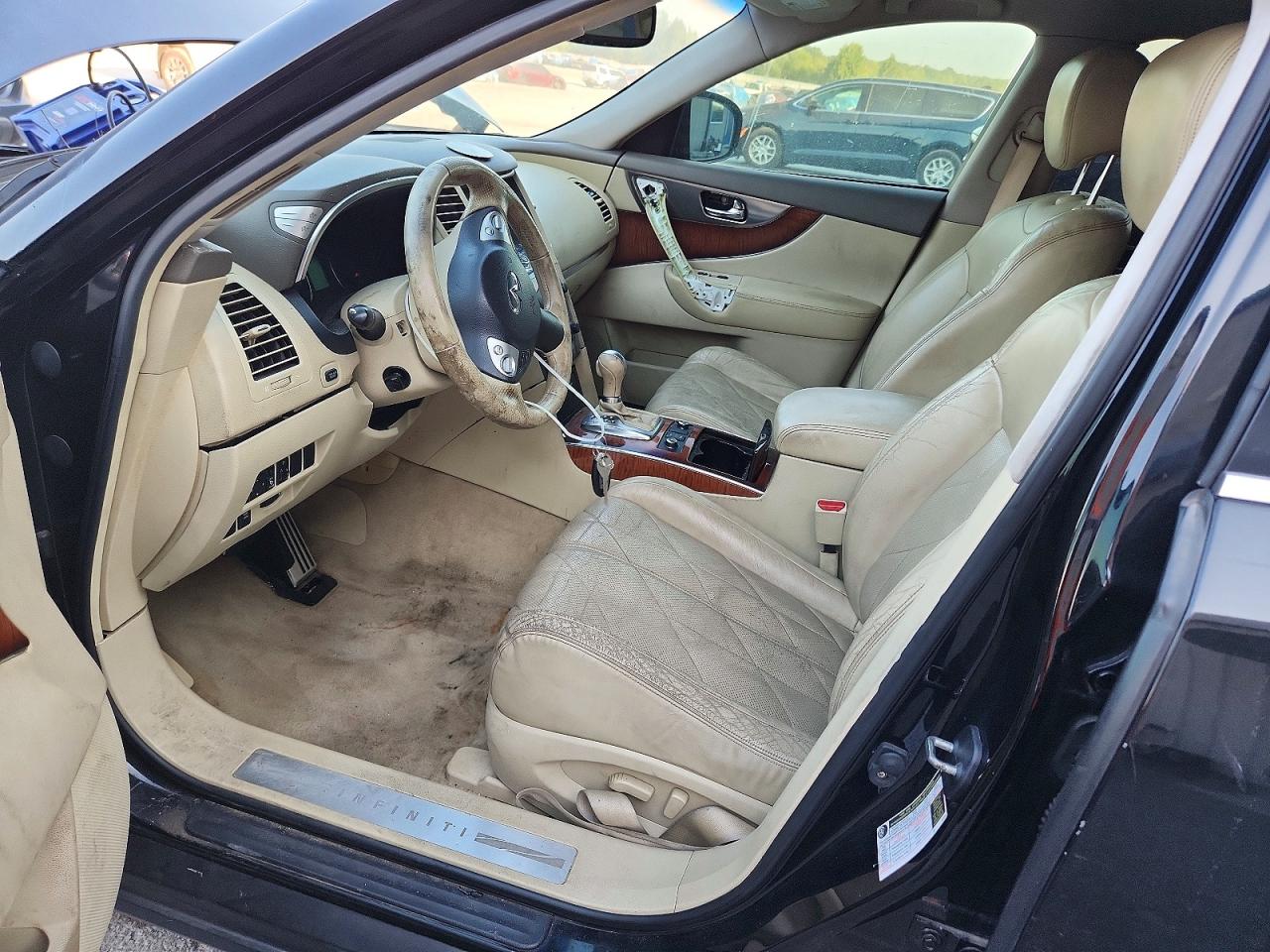 2012 Infiniti Fx35 Base Black vin: JN8AS1MU0CM122036