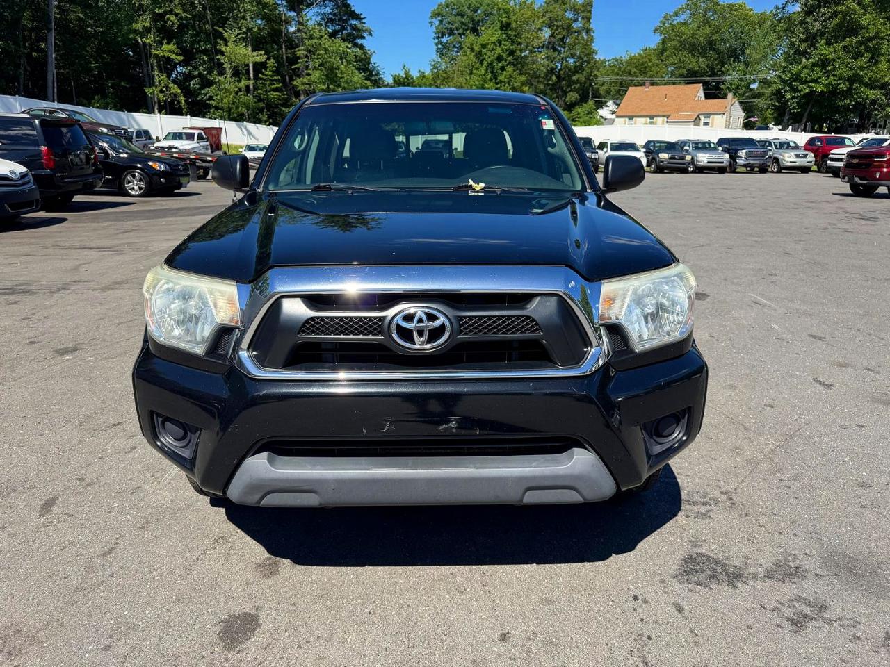 2015 Toyota Tacoma Double Cab Black vin: 5TFJX4CN8FX068271