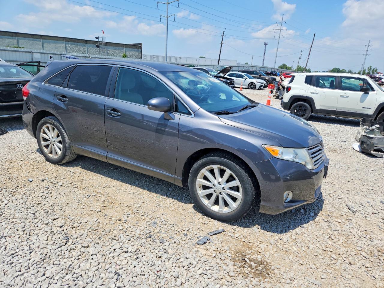 2012 Toyota Venza Le Gray vin: 4T3BA3BB0CU031058