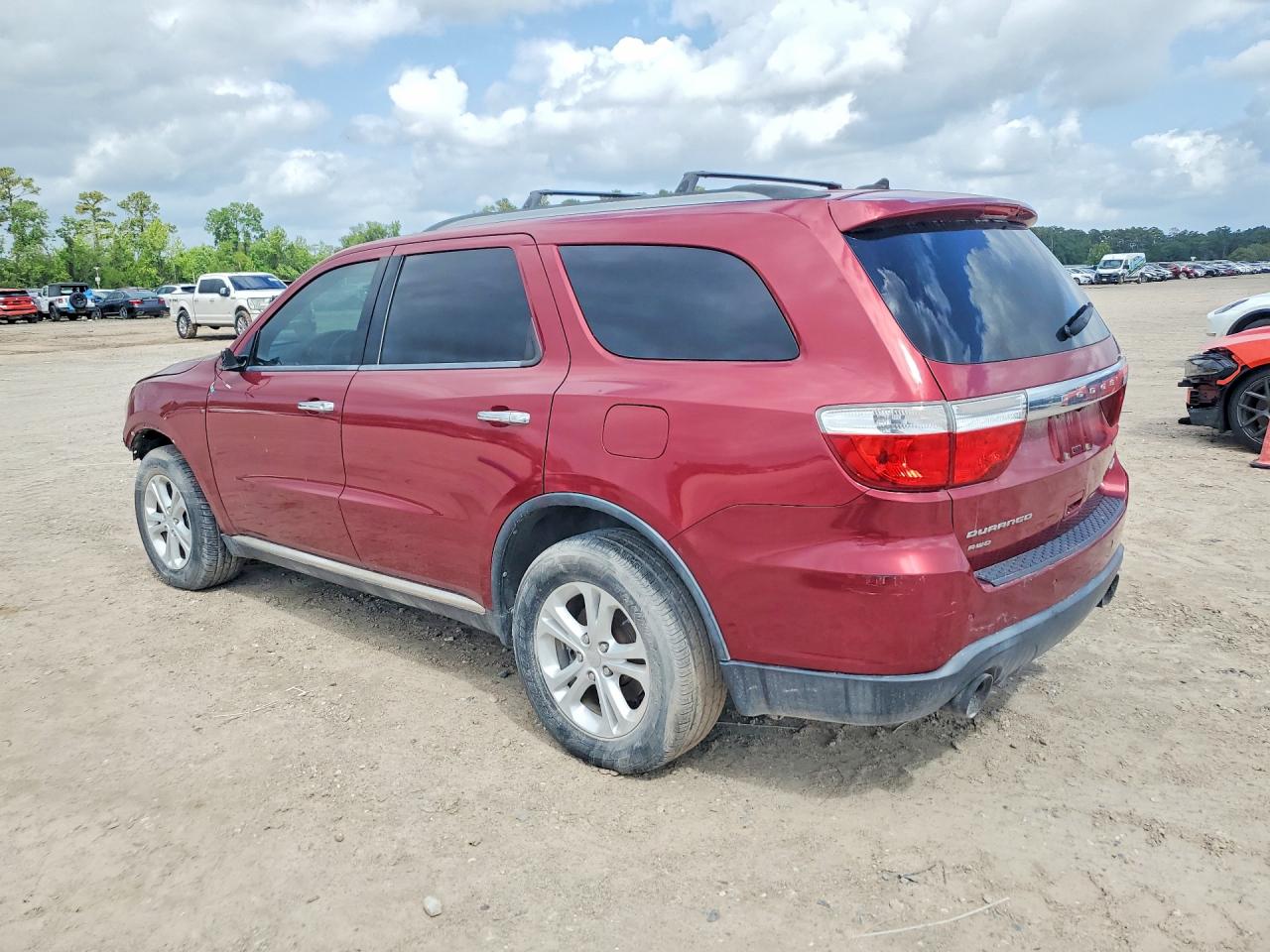 2013 Dodge Durango Crew Burgundy vin: 1C4SDJDT5DC565632