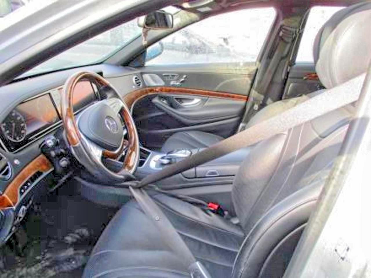 2014 Mercedes-benz S 550 4matic Silver vin: WDDUG8FB3EA034929