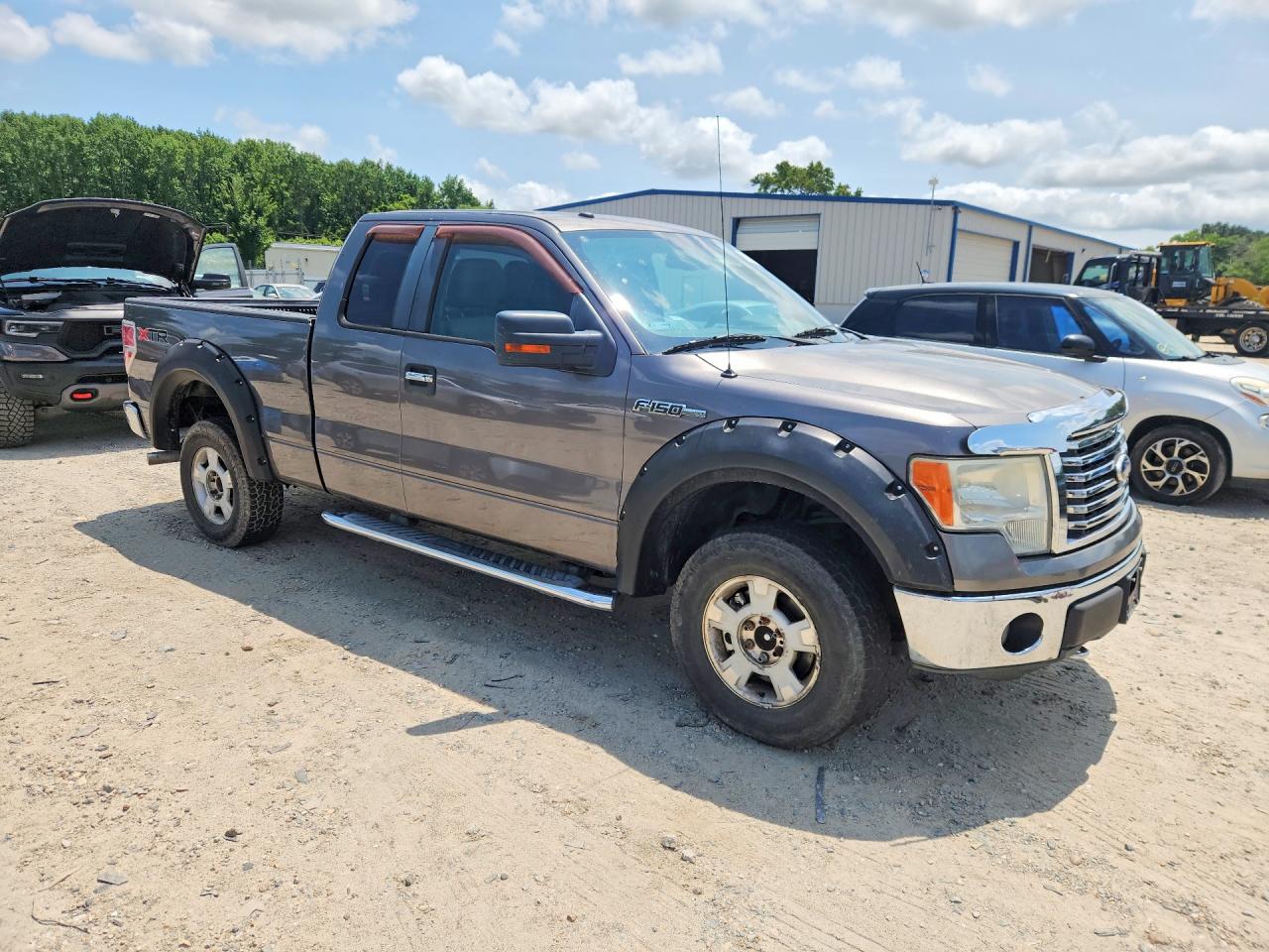 2010 Ford F150 Super Cab Gray vin: 1FTFX1EVXAFB63608