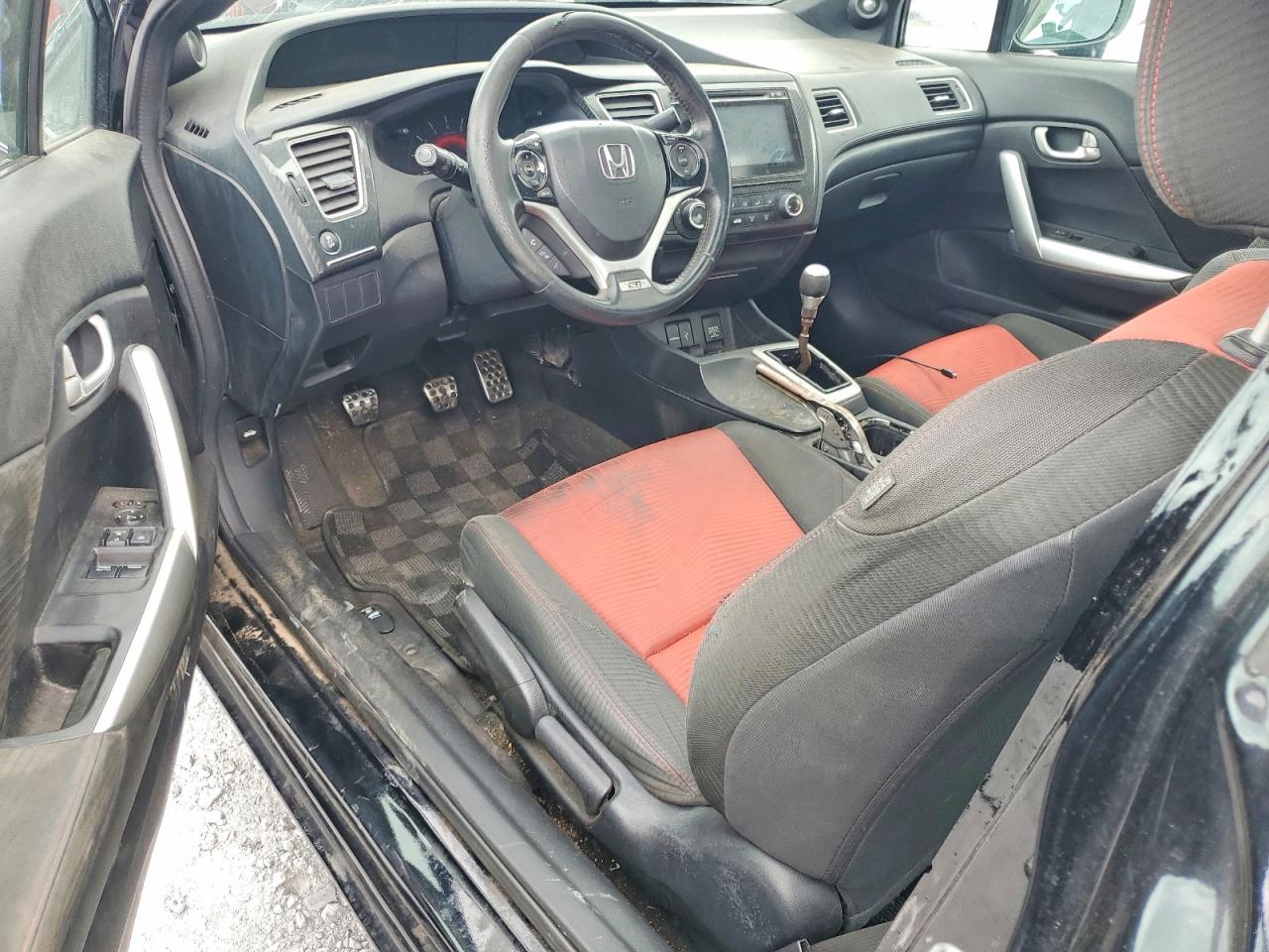 2015 Honda Civic Si Black vin: 2HGFG4A54FH703498