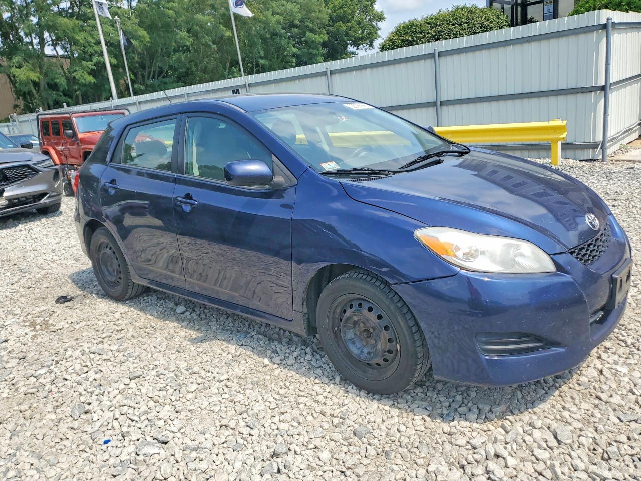 2010 Toyota Matrix Base Blue vin: 2T1KU4EE8AC363565