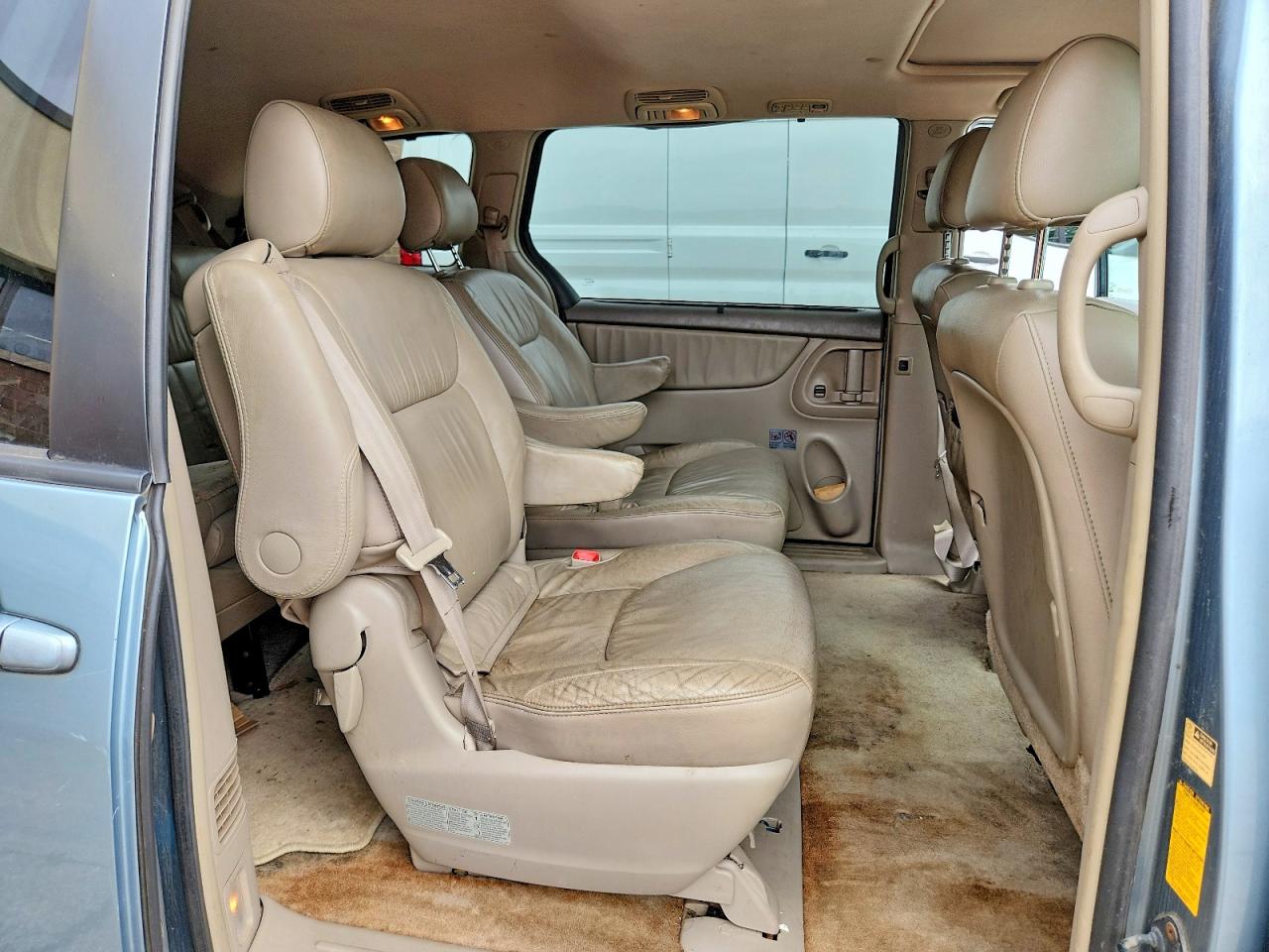 2008 Toyota Sienna Xle Blue vin: 5TDZK22C08S174194