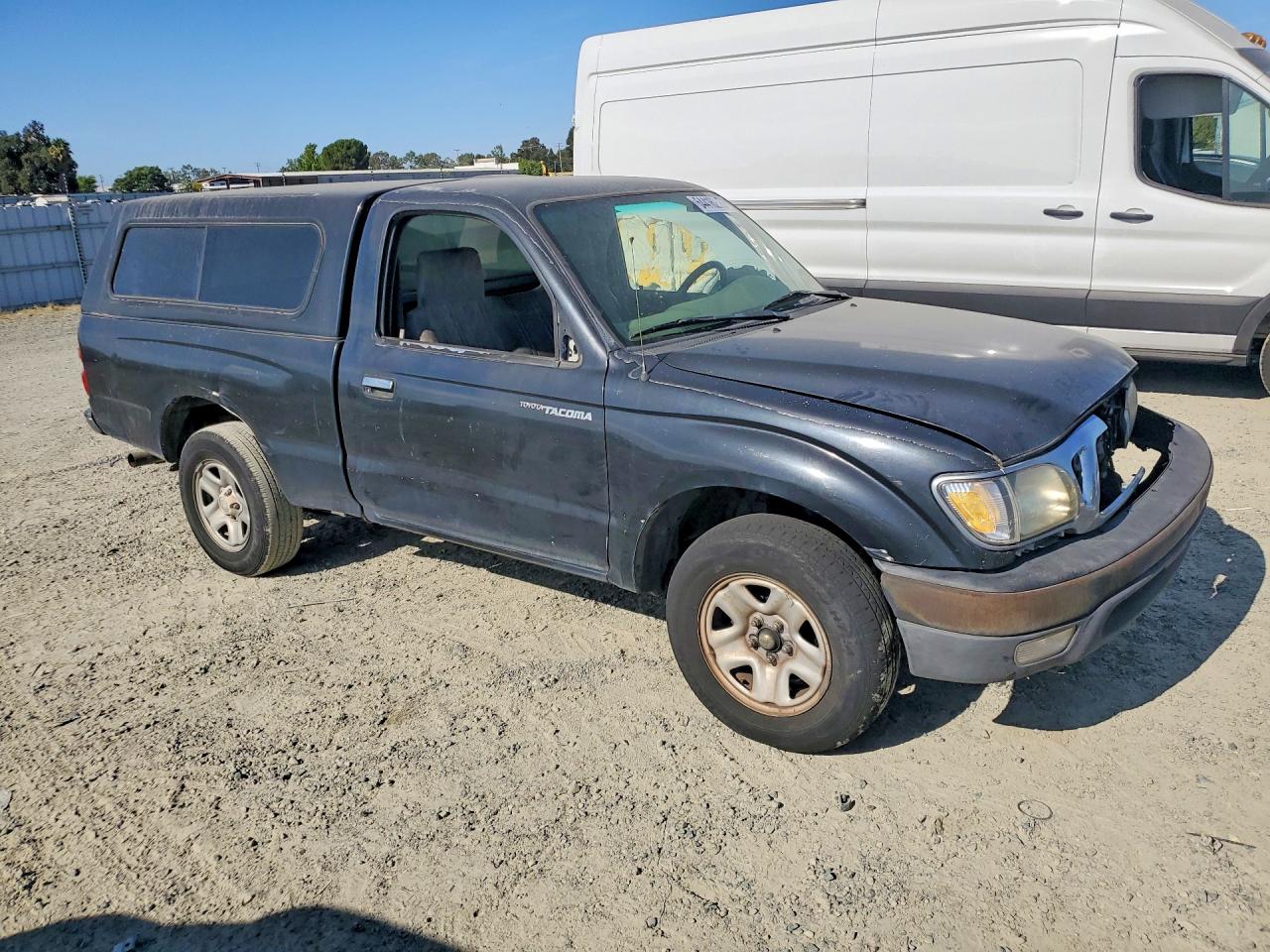 2001 Toyota Tacoma Base Black vin: 5TENL42N51Z822467