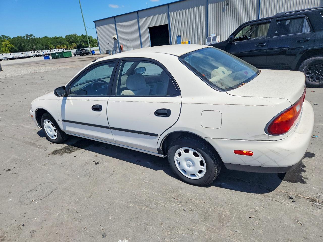 1996 Mazda Protege Dx Белый vin: JM1BB1418T0301499