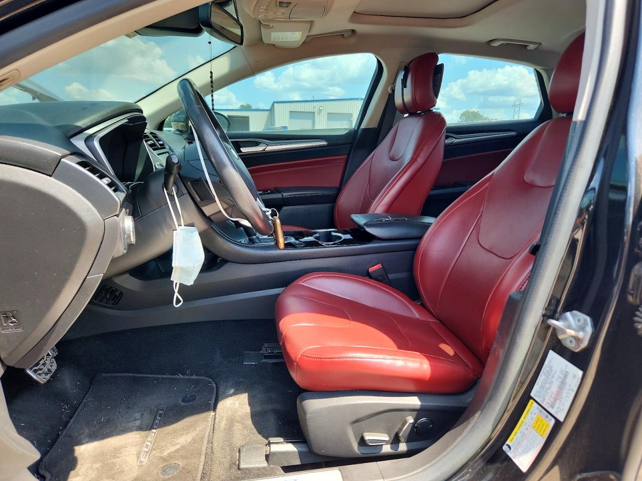 2015 Ford Fusion Titanium Black vin: 3FA6P0D91FR233933