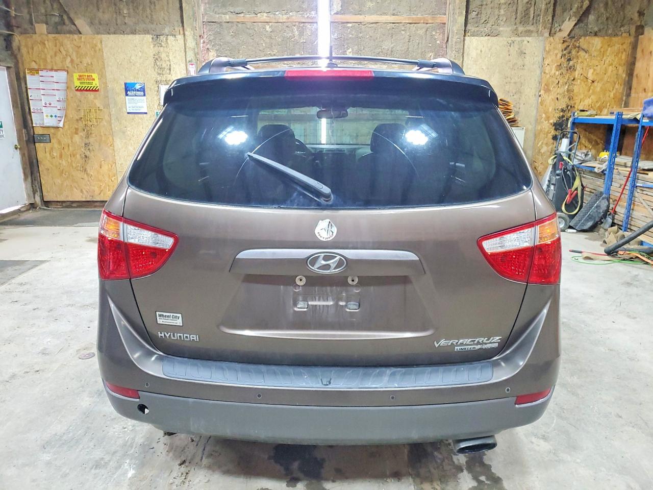 2011 Hyundai Veracruz Limited Brown vin: KM8NUDCC9BU148727