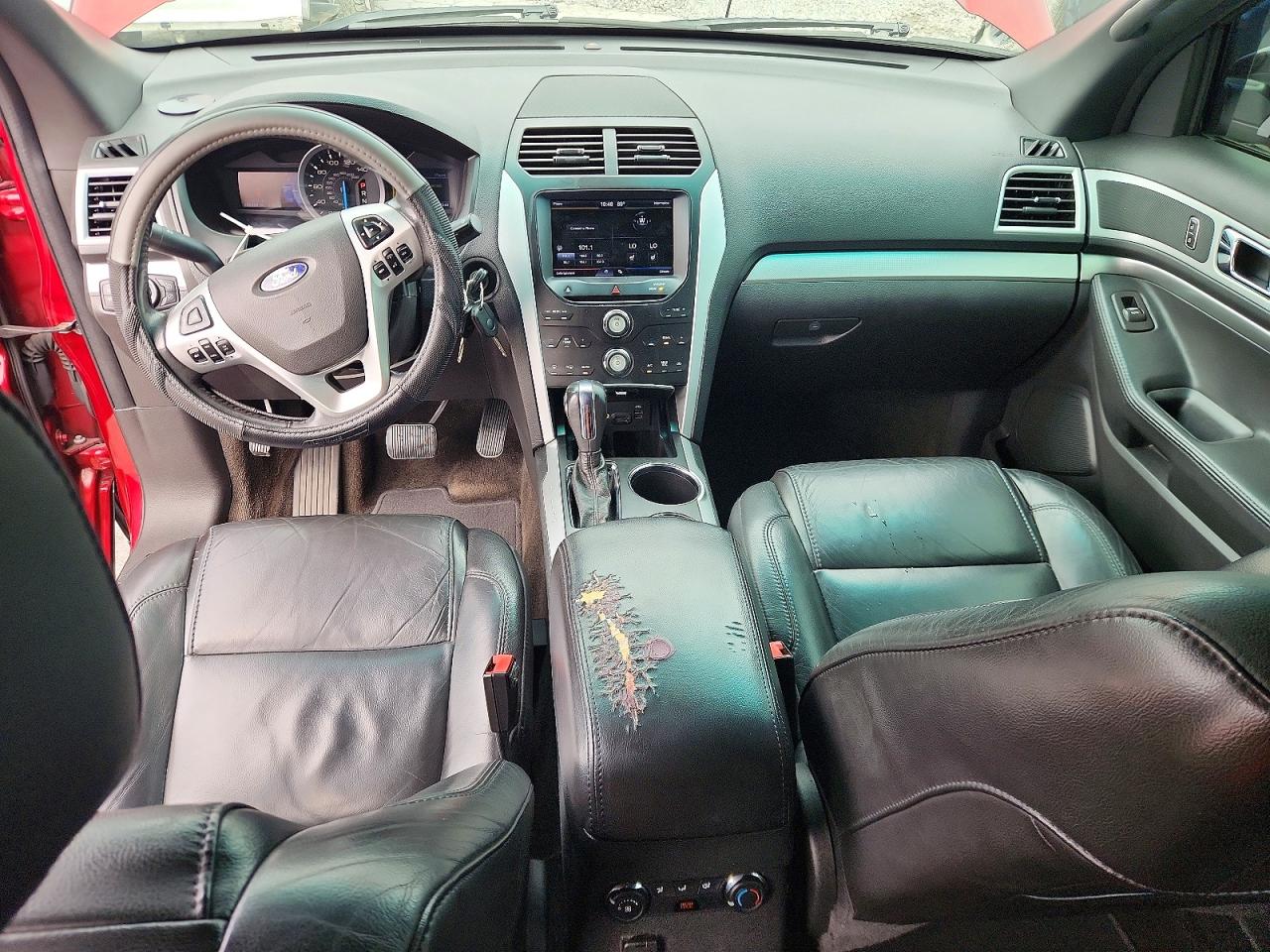 2013 Ford Explorer Xlt Красный vin: 1FM5K7D83DGA96319