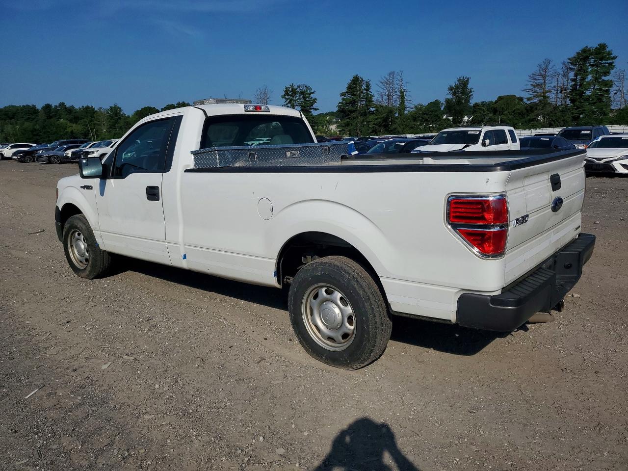 2013 Ford F150 Белый vin: 1FTMF1CM3DKE14761