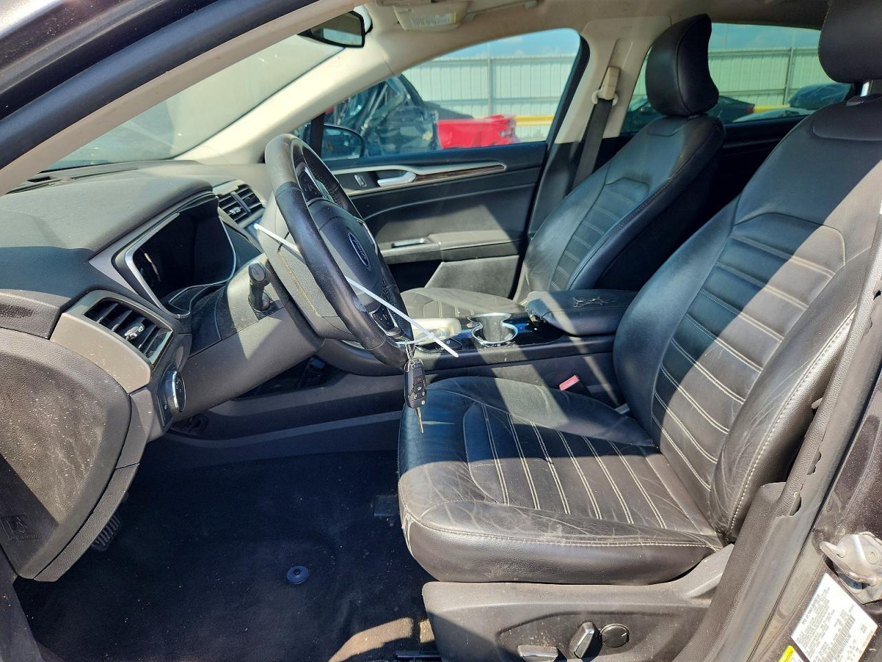 2015 Ford Fusion Se Gray vin: 3FA6P0HD7FR181707