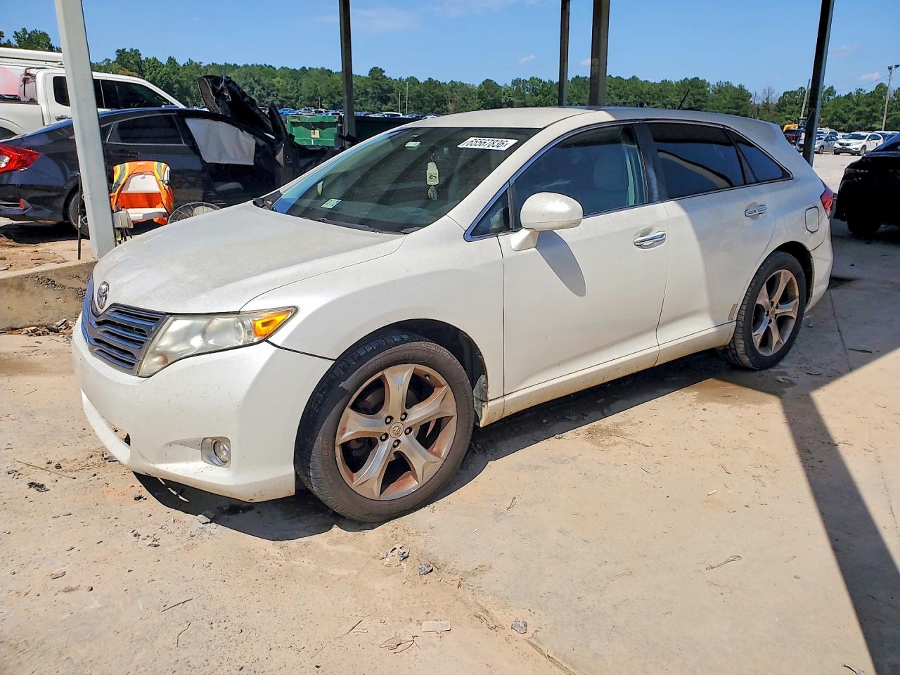 2011 Toyota Venza Awd V6 White vin: 4T3BK3BB3BU052742