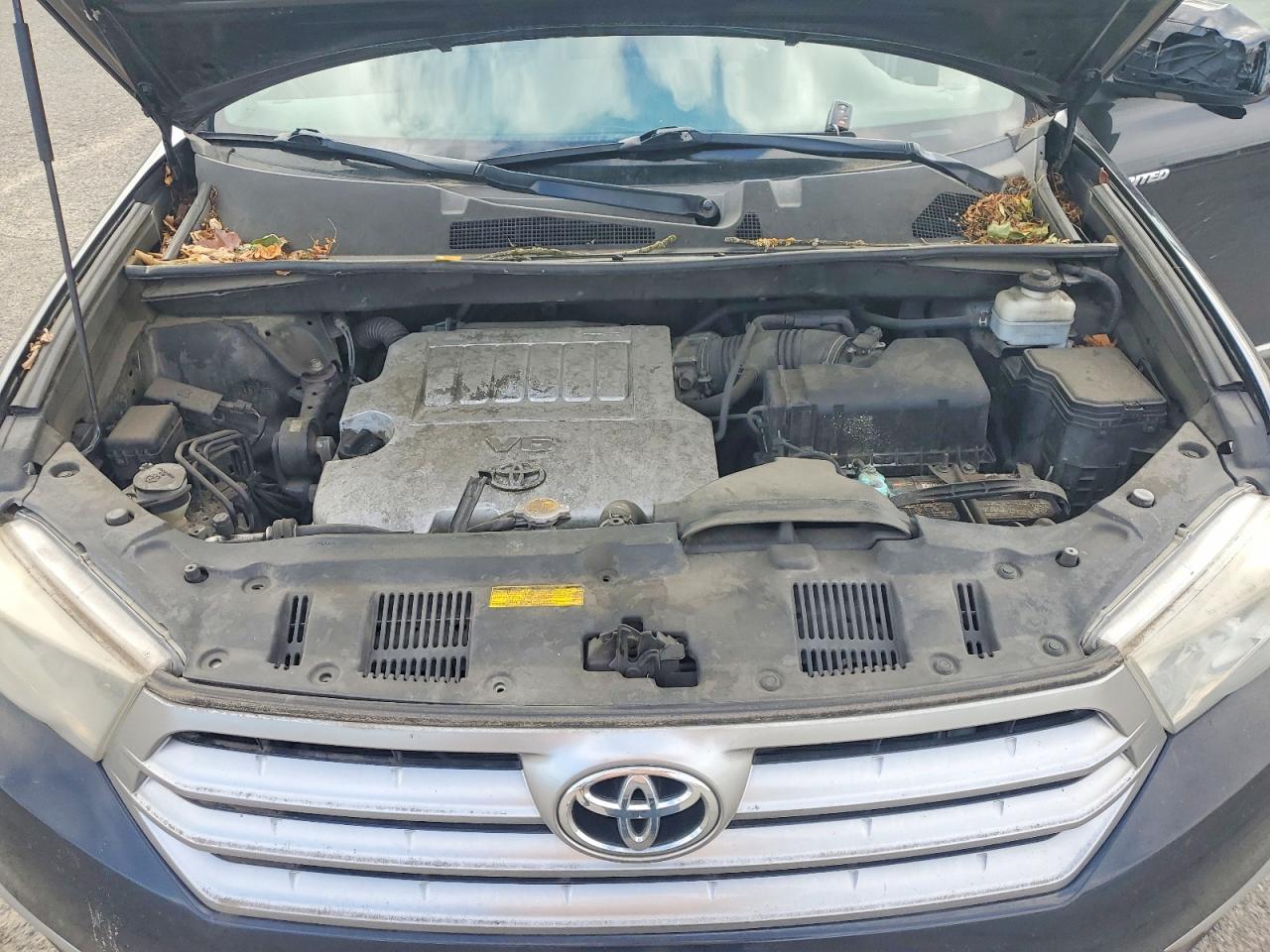 2011 Toyota Highlander Limited Black vin: 5TDDK3EH9BS085254