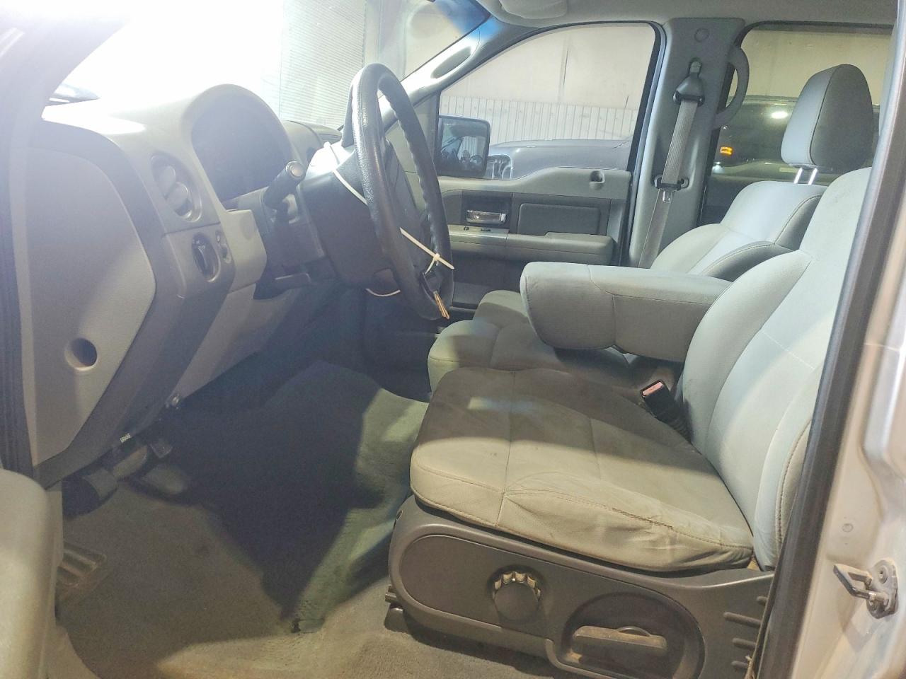 2008 Ford F150 Supercrew Серебряный vin: 1FTRW12W18FA84089