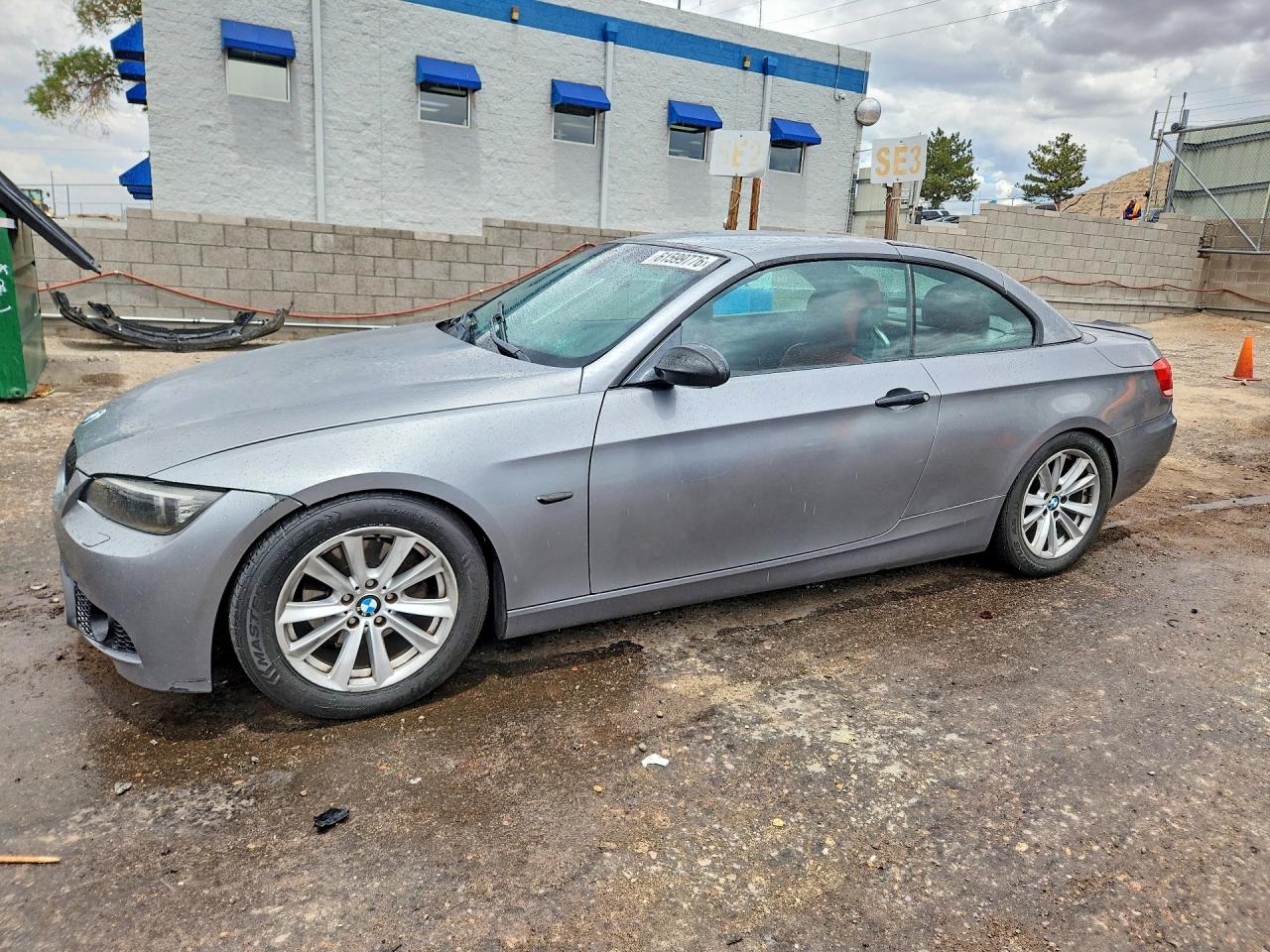 2008 Bmw 328 I Sulev Gray vin: WBAWR33568P151238