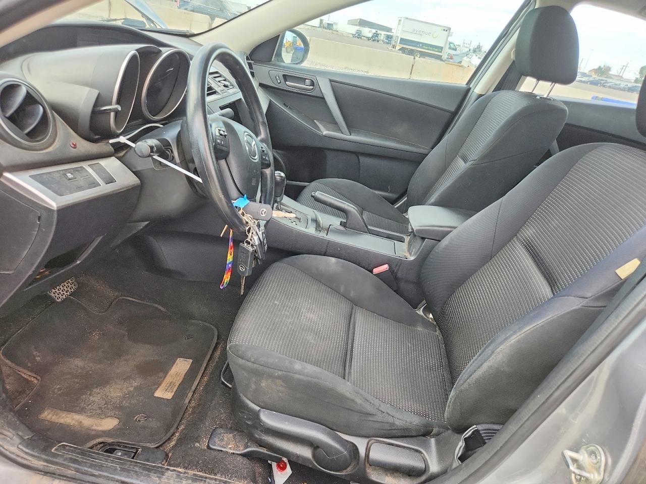 2013 Mazda 3 I Silver vin: JM1BL1U7XD1813066
