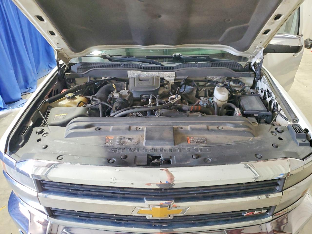 2015 Chevrolet Silverado K3500 Lt White vin: 1GC4KZC83FF138817