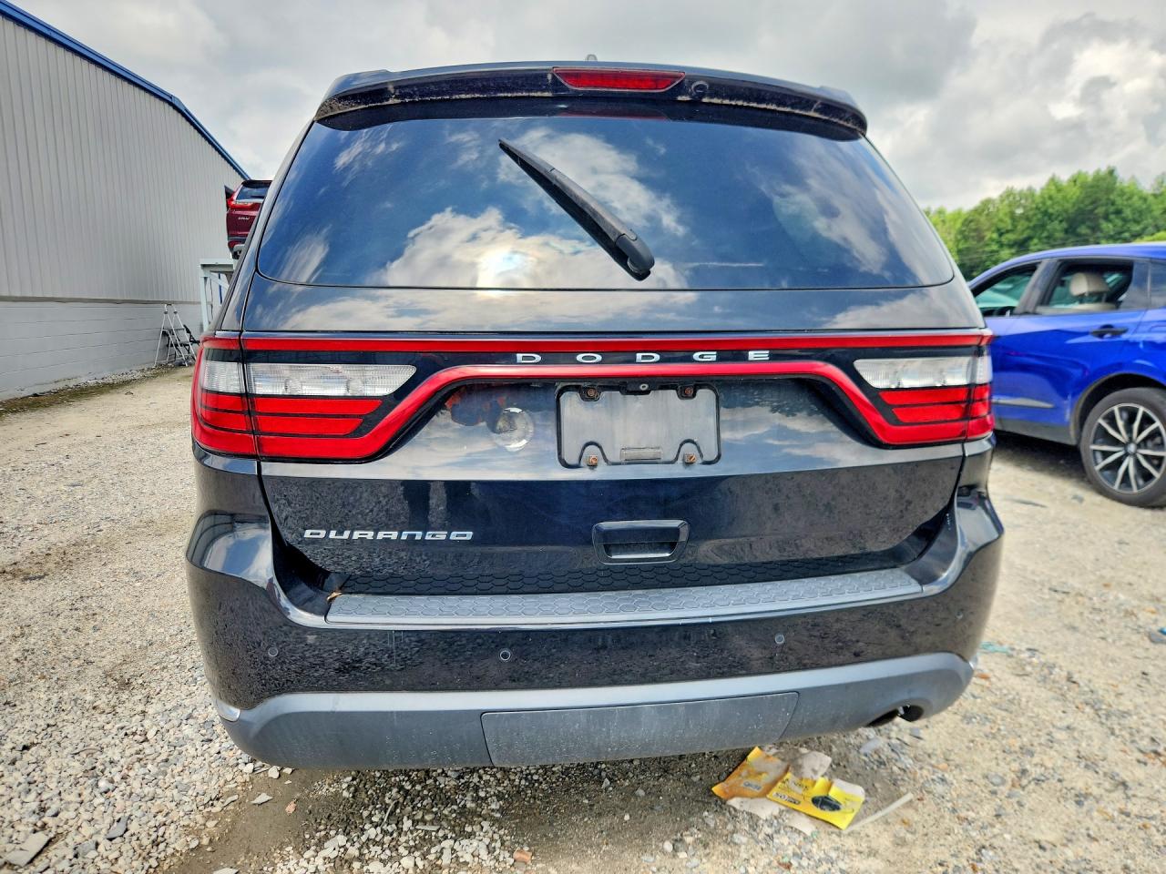 2014 Dodge Durango Sxt Black vin: 1C4RDHAG6EC277571