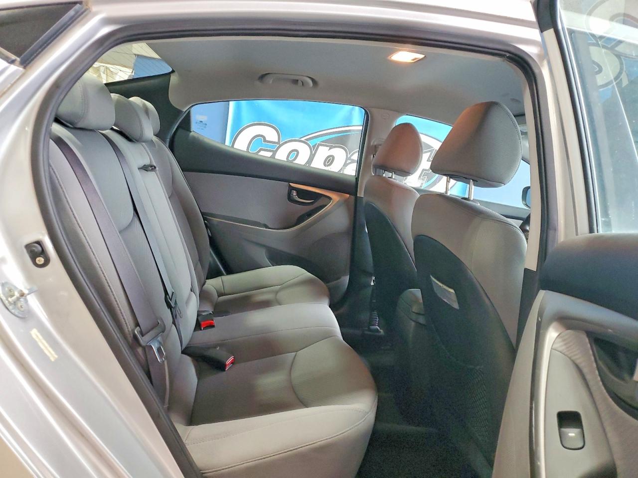 2013 Hyundai Elantra Gls Silver vin: KMHDH4AE4DU490643