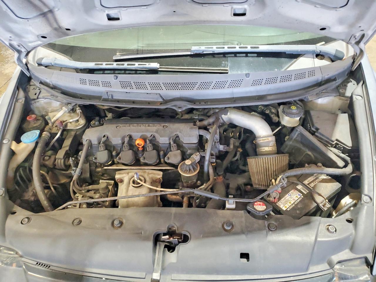 2008 Honda Civic Ex Gray vin: 2HGFG12828H501205